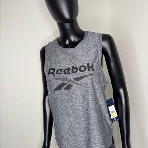Reebok Black Heather Athletic Tank